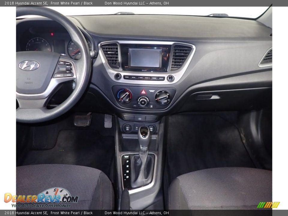 2018 Hyundai Accent SE Frost White Pearl / Black Photo #25