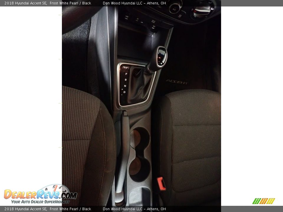 2018 Hyundai Accent SE Frost White Pearl / Black Photo #32