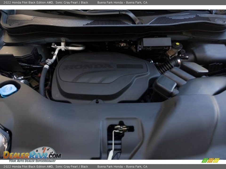 2022 Honda Pilot Black Edition AWD 3.5 Liter SOHC 24-Valve i-VTEC V6 Engine Photo #9