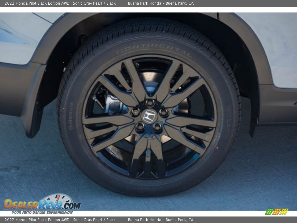 2022 Honda Pilot Black Edition AWD Wheel Photo #10