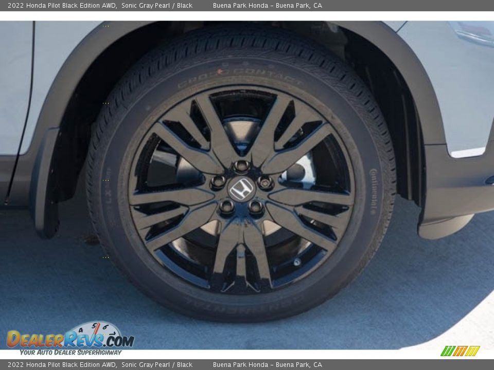 2022 Honda Pilot Black Edition AWD Wheel Photo #11