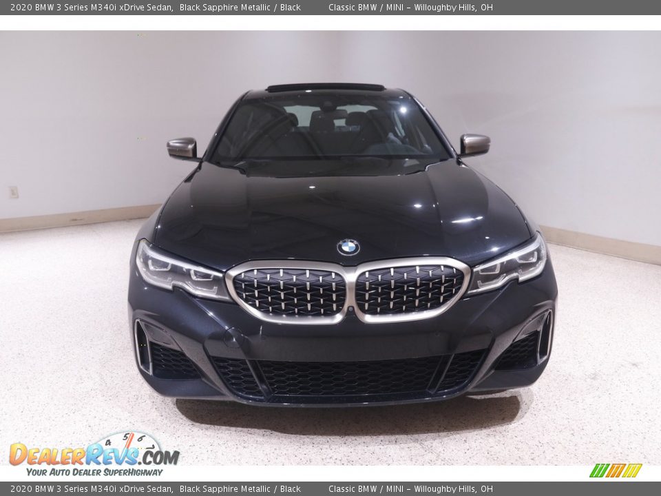 2020 BMW 3 Series M340i xDrive Sedan Black Sapphire Metallic / Black Photo #2