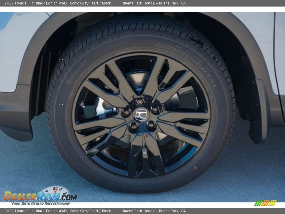 2022 Honda Pilot Black Edition AWD Wheel Photo #13