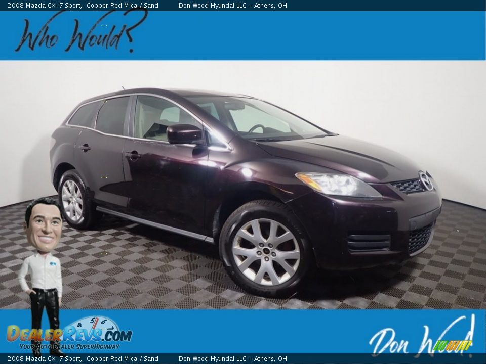 2008 Mazda CX-7 Sport Copper Red Mica / Sand Photo #1