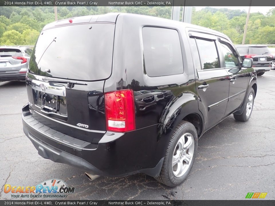 Crystal Black Pearl 2014 Honda Pilot EX-L 4WD Photo #5