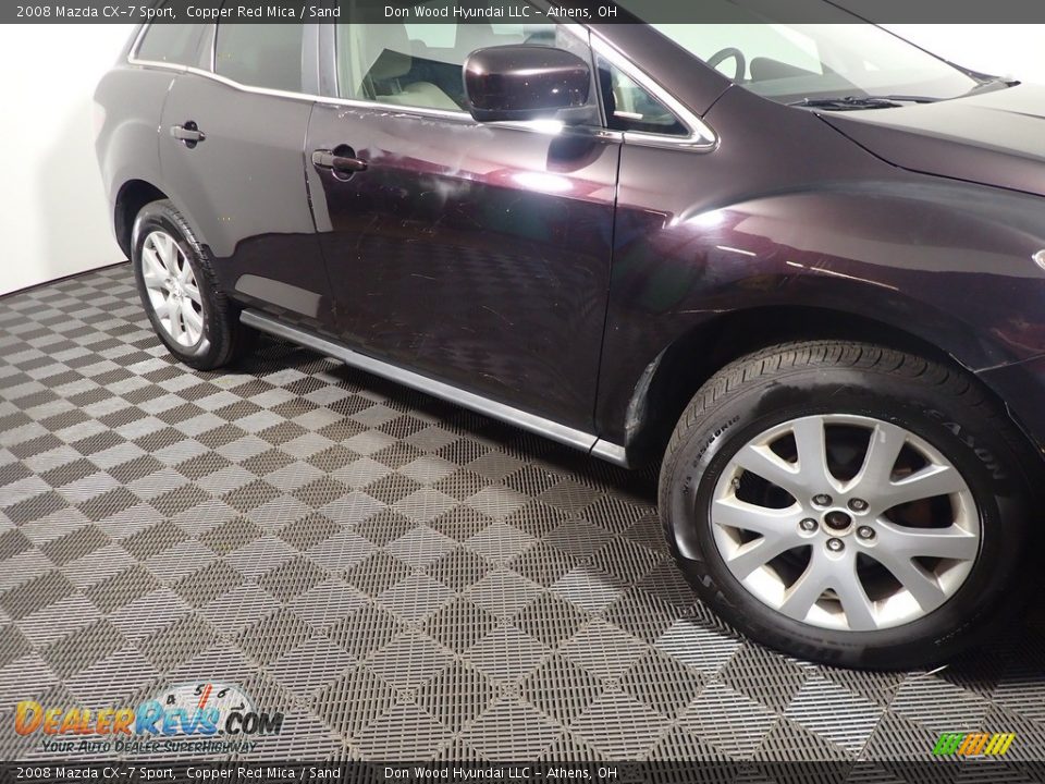 2008 Mazda CX-7 Sport Copper Red Mica / Sand Photo #3