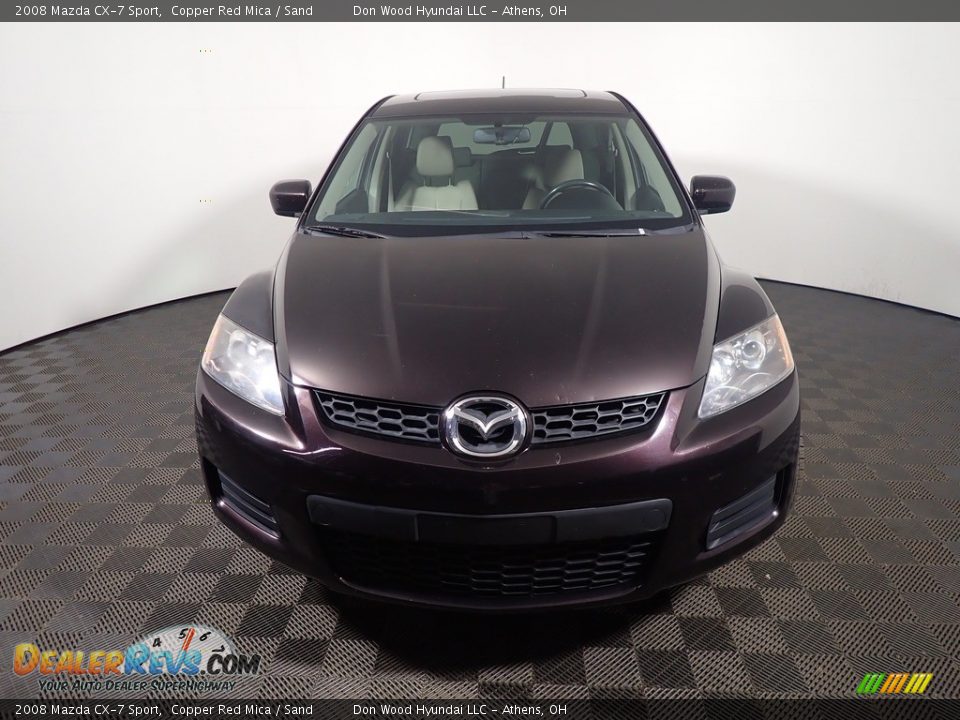 2008 Mazda CX-7 Sport Copper Red Mica / Sand Photo #4
