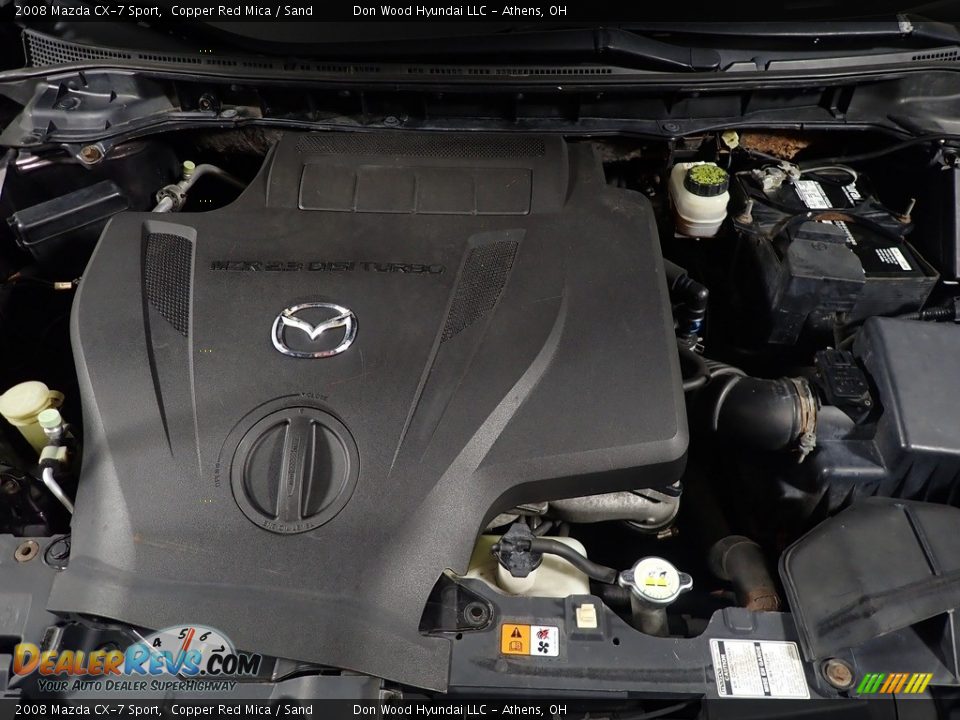 2008 Mazda CX-7 Sport Copper Red Mica / Sand Photo #6