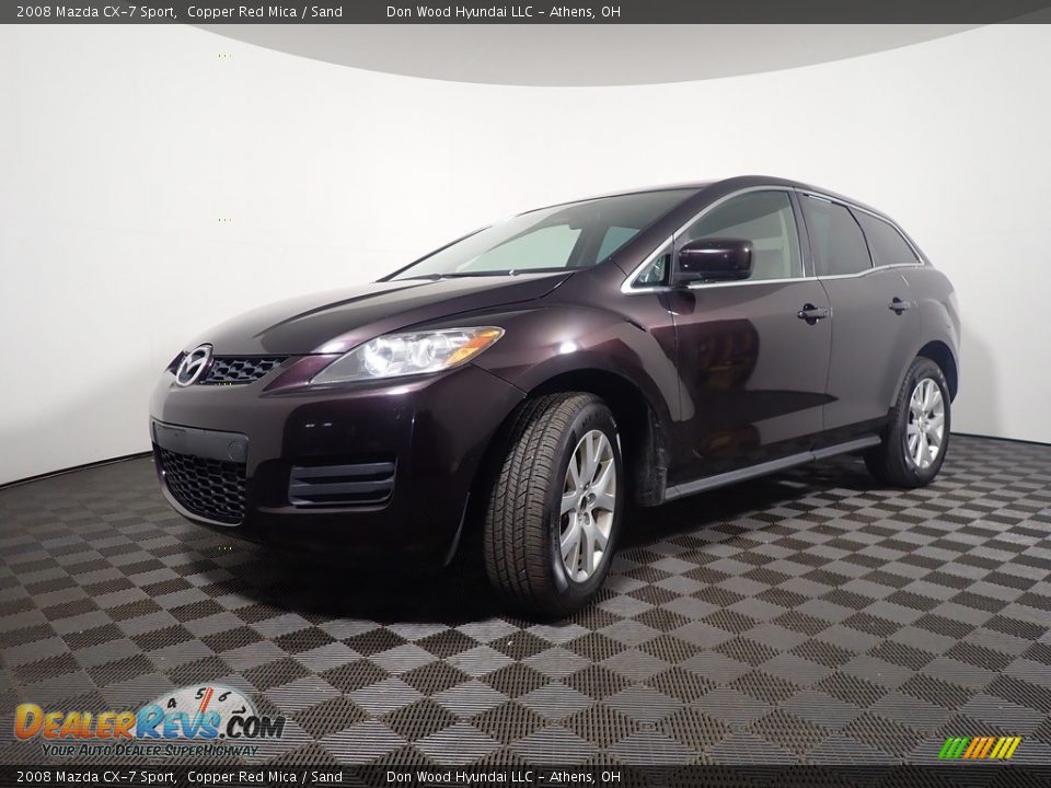 2008 Mazda CX-7 Sport Copper Red Mica / Sand Photo #7