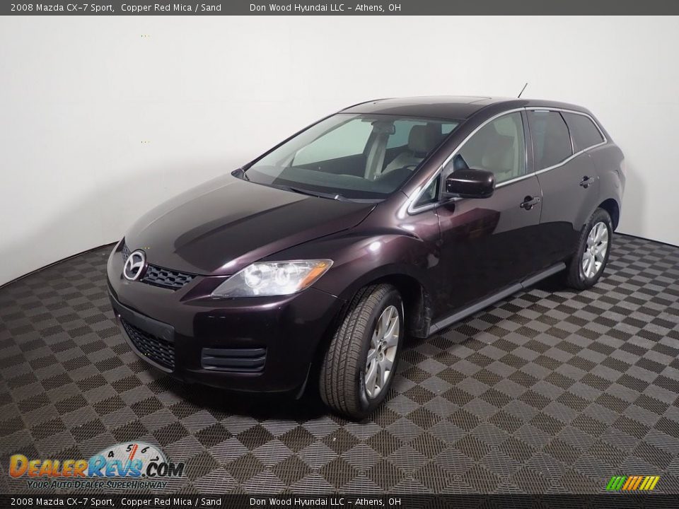 2008 Mazda CX-7 Sport Copper Red Mica / Sand Photo #8
