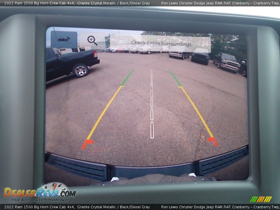 2022 Ram 1500 Big Horn Crew Cab 4x4 Granite Crystal Metallic / Black/Diesel Gray Photo #18