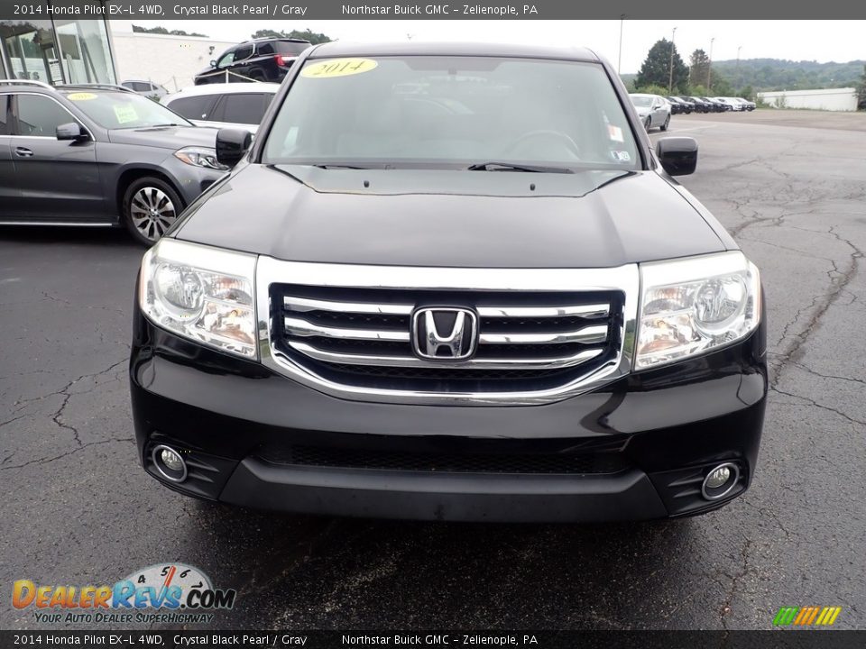 Crystal Black Pearl 2014 Honda Pilot EX-L 4WD Photo #11