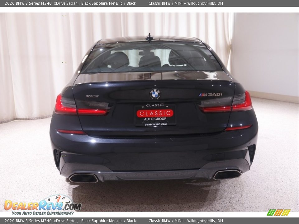 2020 BMW 3 Series M340i xDrive Sedan Black Sapphire Metallic / Black Photo #23