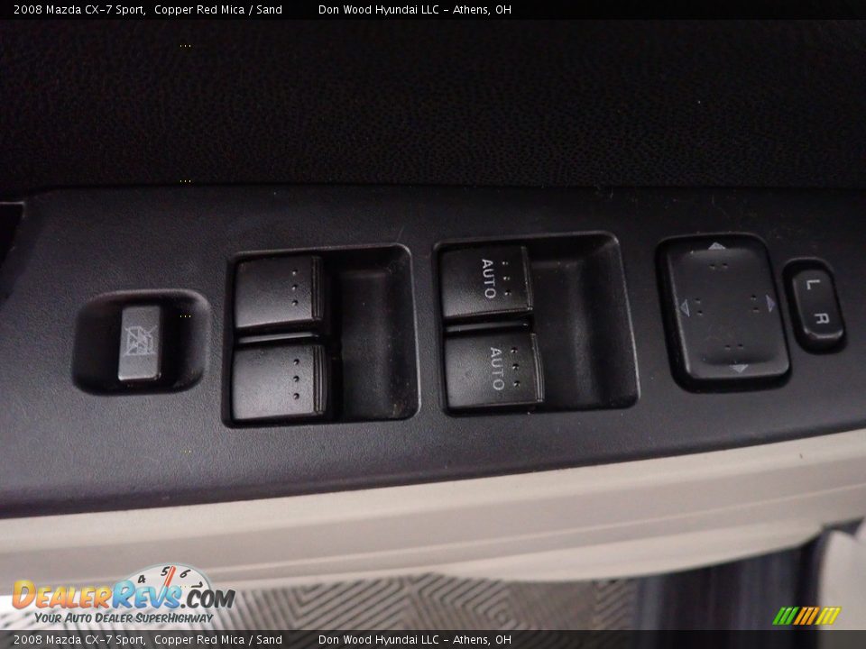 2008 Mazda CX-7 Sport Copper Red Mica / Sand Photo #14