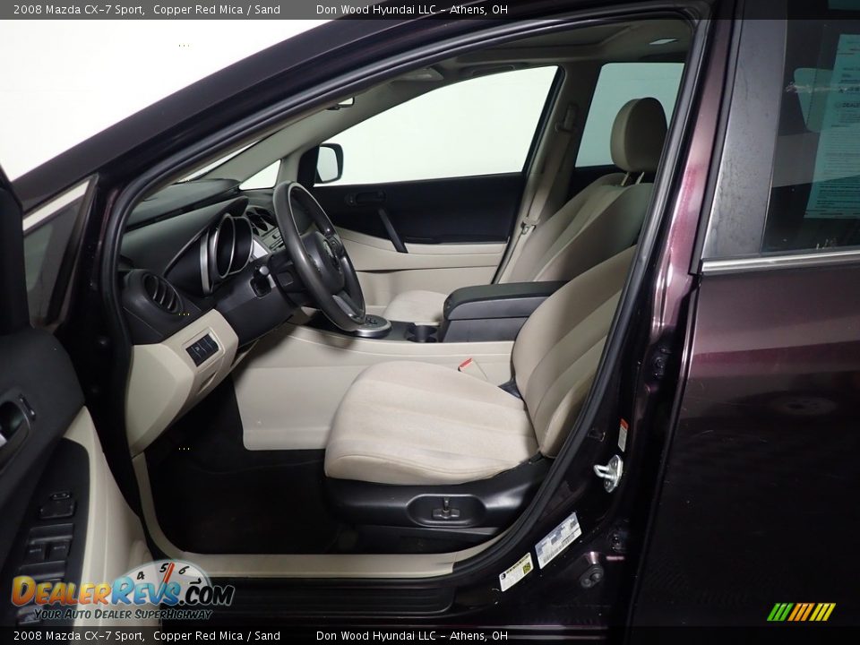 2008 Mazda CX-7 Sport Copper Red Mica / Sand Photo #15