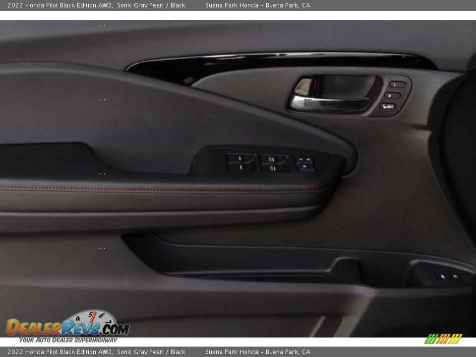 2022 Honda Pilot Black Edition AWD Sonic Gray Pearl / Black Photo #36