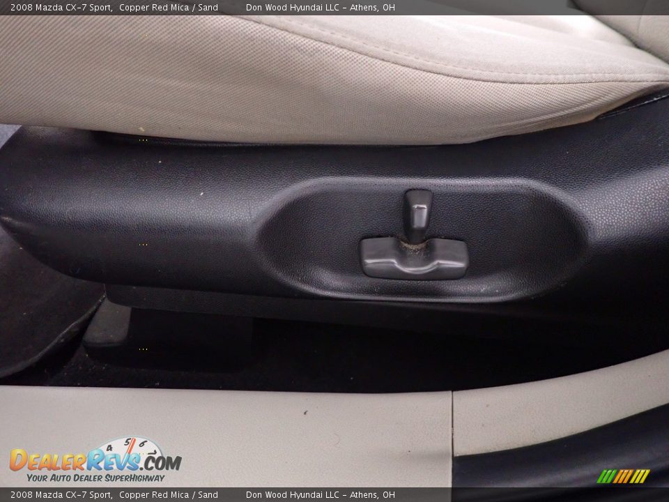 2008 Mazda CX-7 Sport Copper Red Mica / Sand Photo #16