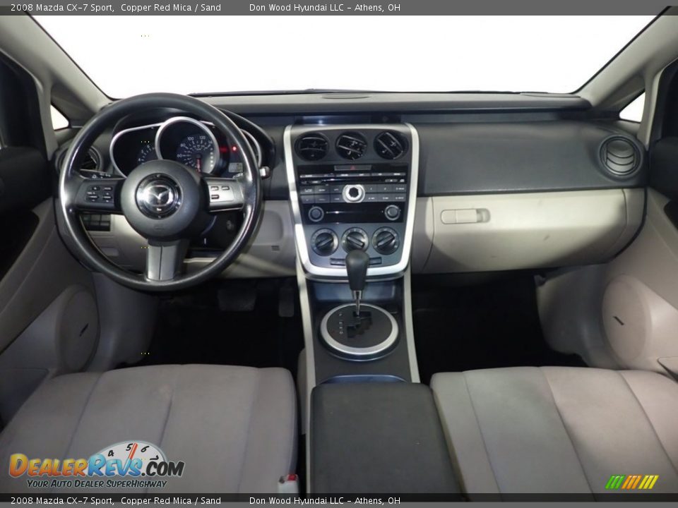 2008 Mazda CX-7 Sport Copper Red Mica / Sand Photo #17