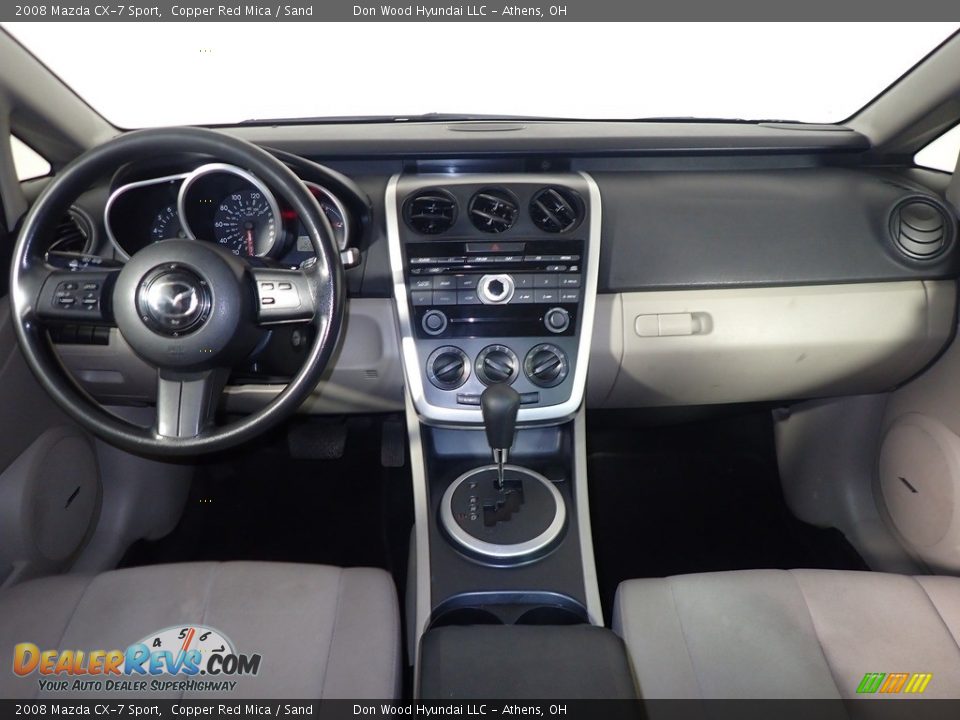 2008 Mazda CX-7 Sport Copper Red Mica / Sand Photo #18