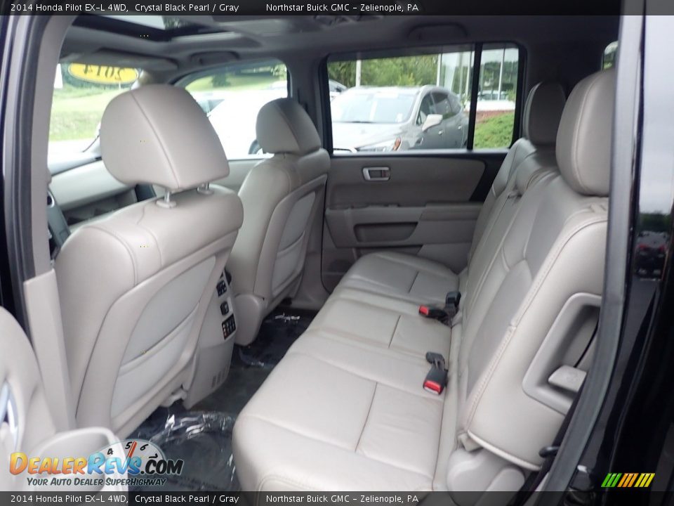 Rear Seat of 2014 Honda Pilot EX-L 4WD Photo #19