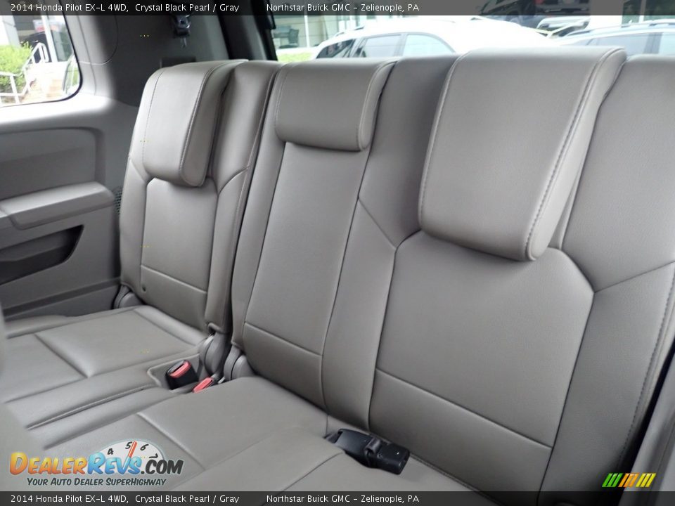 Rear Seat of 2014 Honda Pilot EX-L 4WD Photo #20