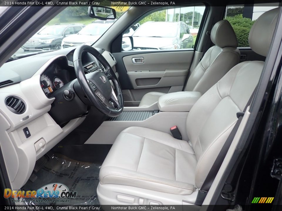 Front Seat of 2014 Honda Pilot EX-L 4WD Photo #22