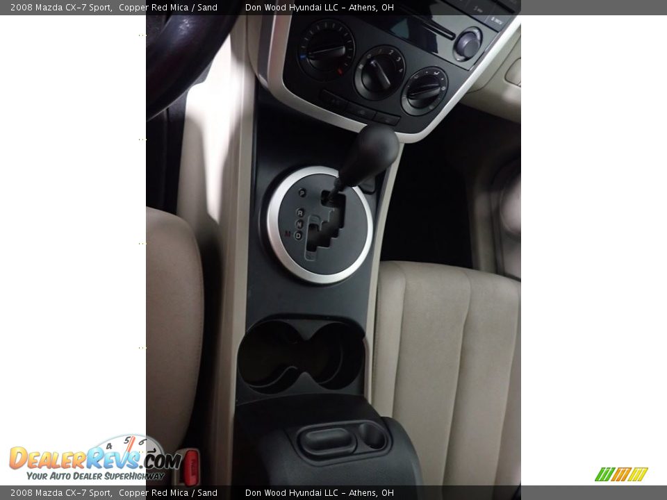 2008 Mazda CX-7 Sport Copper Red Mica / Sand Photo #23