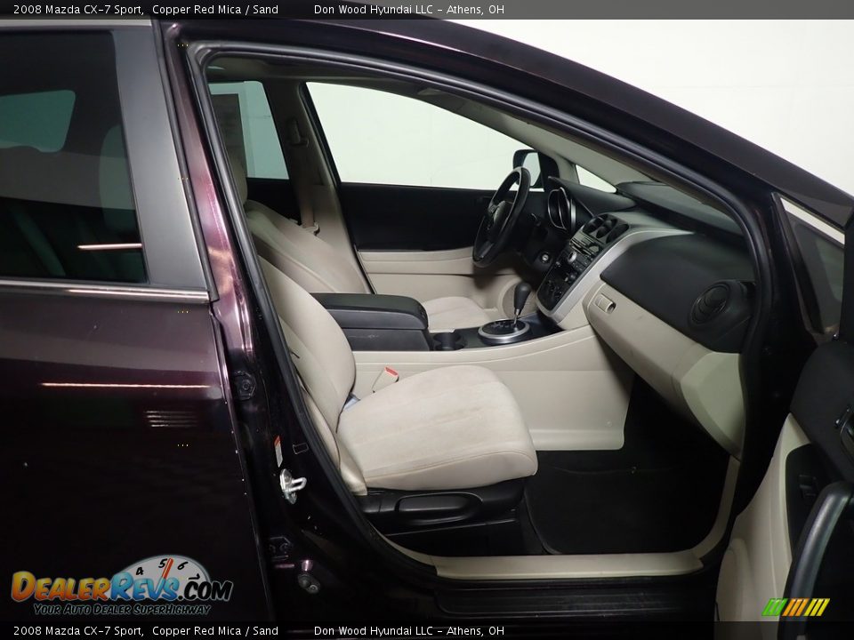 2008 Mazda CX-7 Sport Copper Red Mica / Sand Photo #25