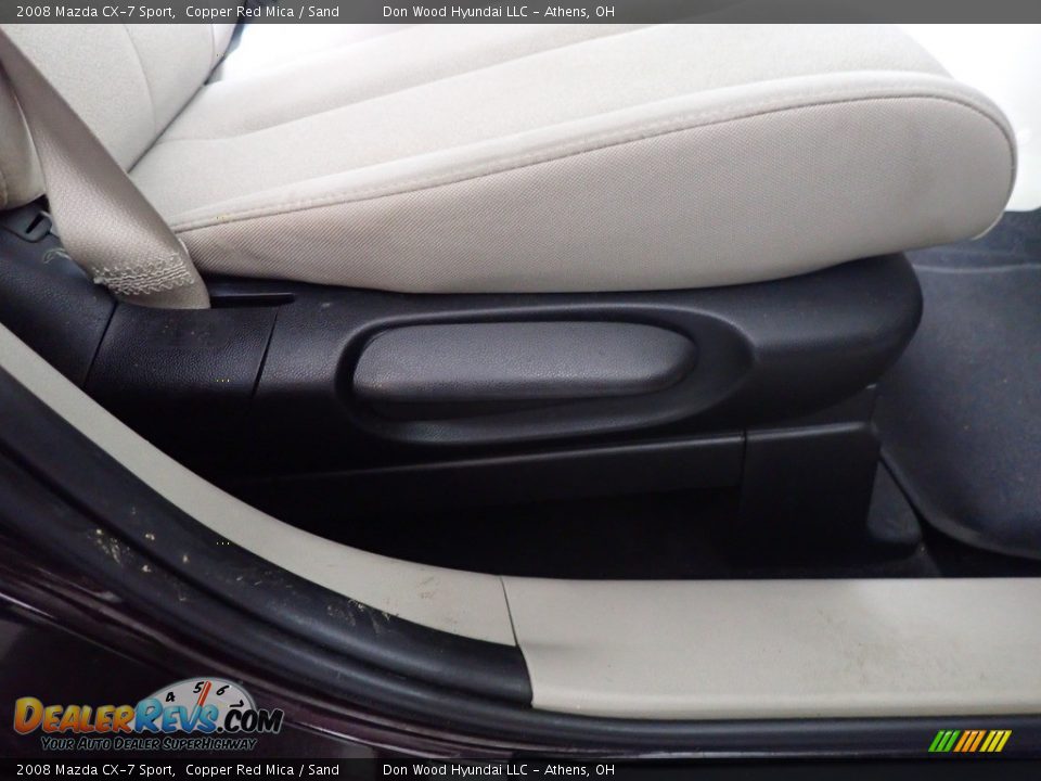 2008 Mazda CX-7 Sport Copper Red Mica / Sand Photo #26