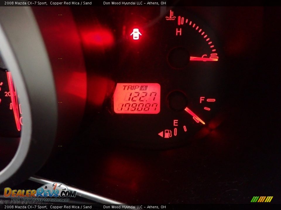 2008 Mazda CX-7 Sport Copper Red Mica / Sand Photo #29