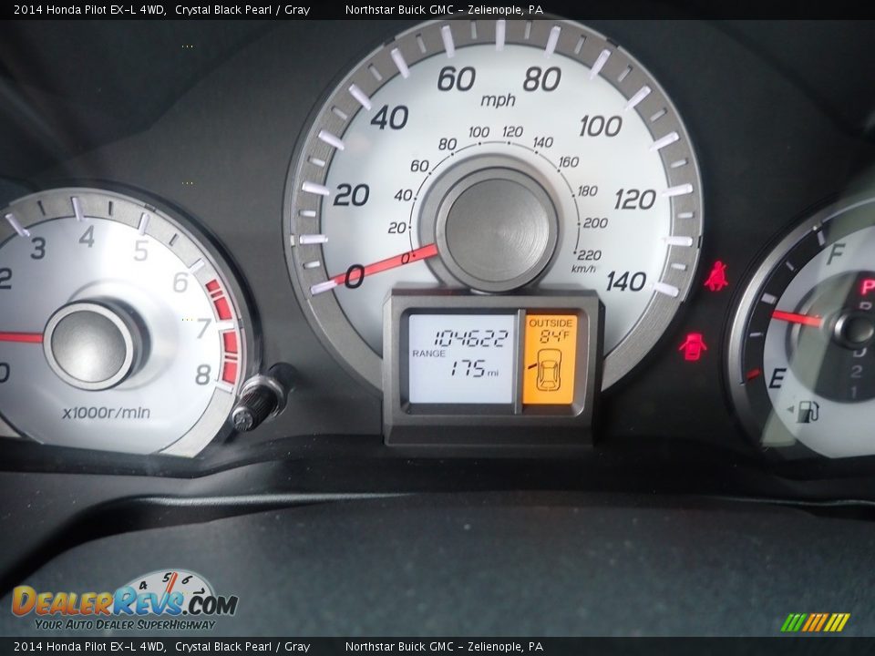 2014 Honda Pilot EX-L 4WD Gauges Photo #29