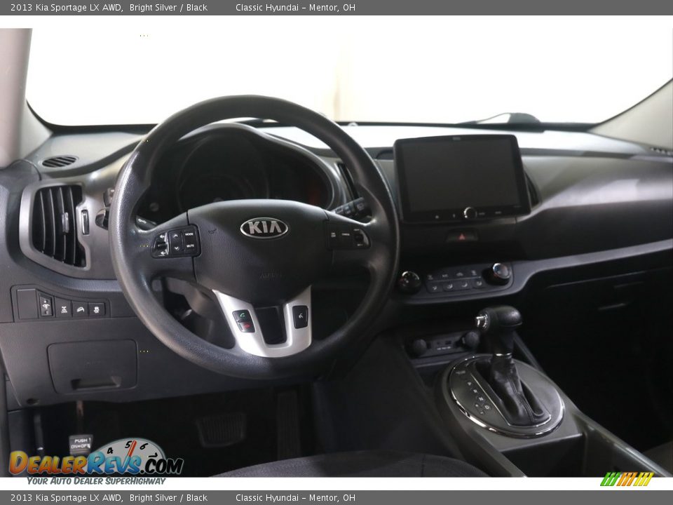 2013 Kia Sportage LX AWD Bright Silver / Black Photo #6