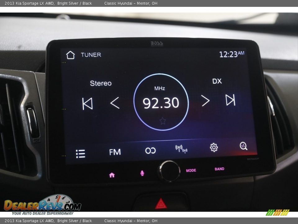 2013 Kia Sportage LX AWD Bright Silver / Black Photo #10