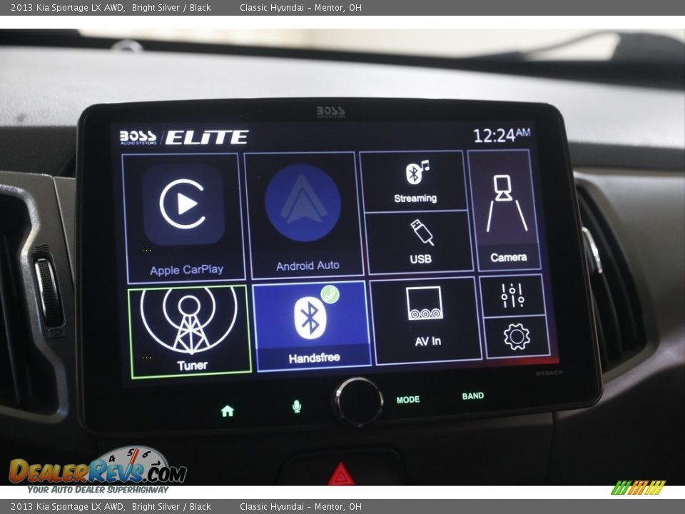 2013 Kia Sportage LX AWD Bright Silver / Black Photo #11