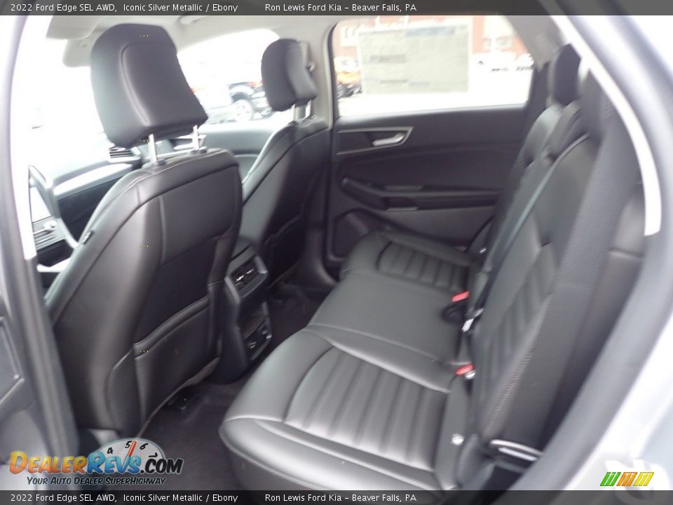 Rear Seat of 2022 Ford Edge SEL AWD Photo #12