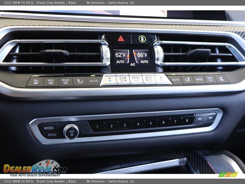 Controls of 2022 BMW X6 M50i Photo #23