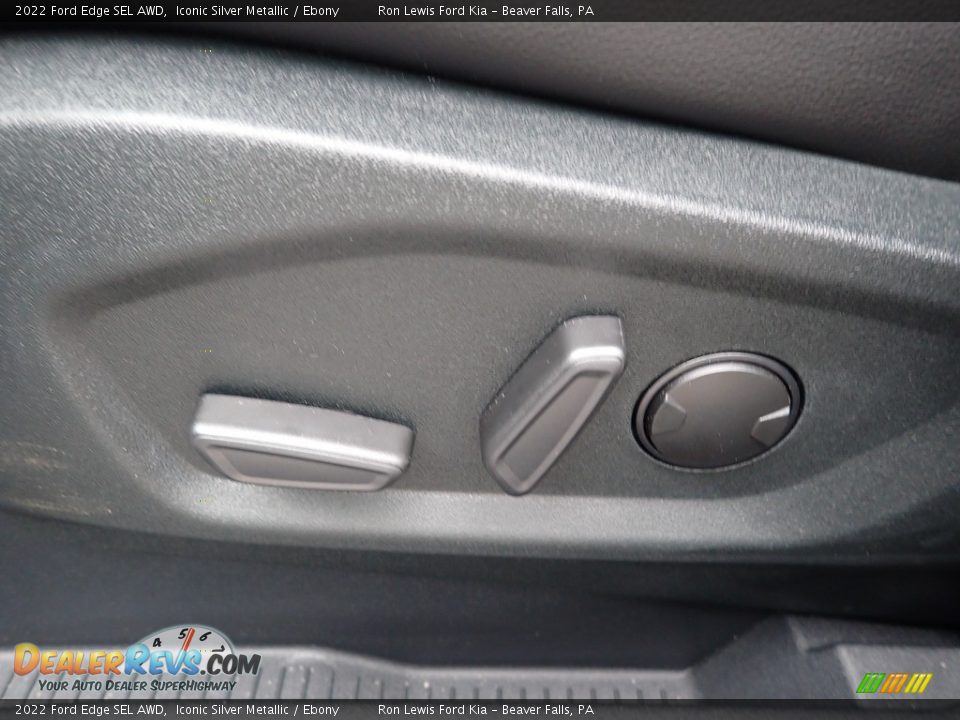 2022 Ford Edge SEL AWD Iconic Silver Metallic / Ebony Photo #19