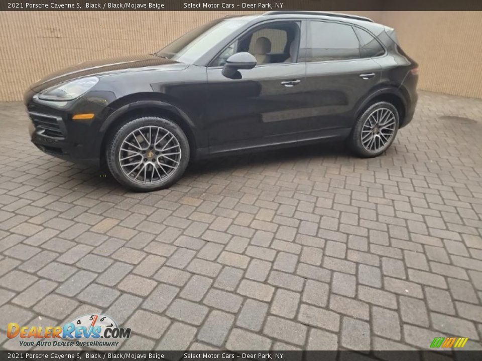 Black 2021 Porsche Cayenne S Photo #1