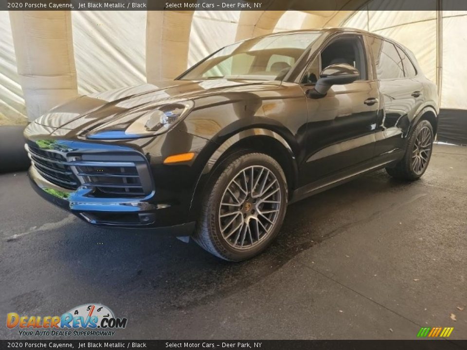 2020 Porsche Cayenne Jet Black Metallic / Black Photo #1