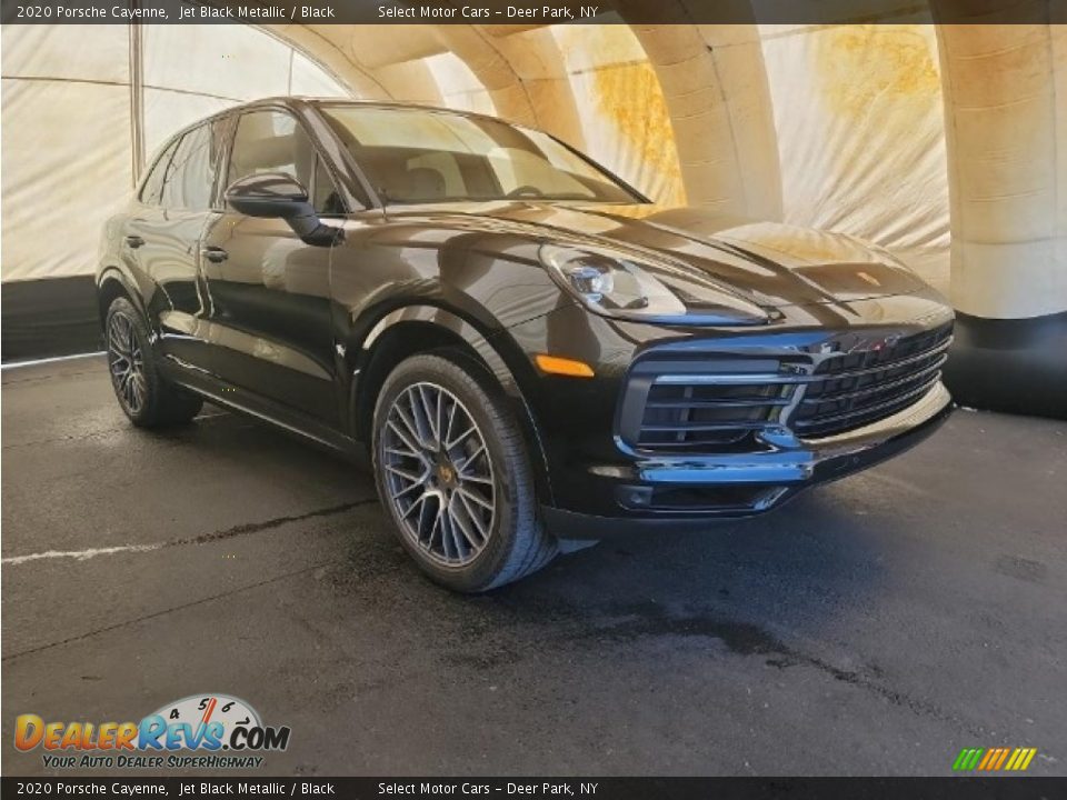 2020 Porsche Cayenne Jet Black Metallic / Black Photo #2