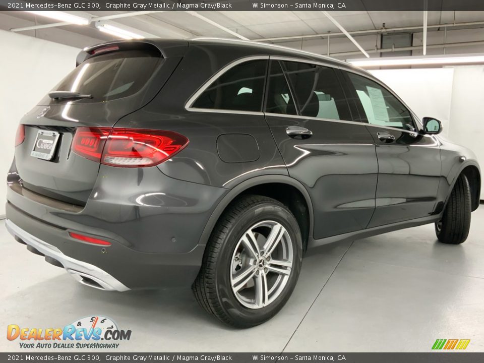 2021 Mercedes-Benz GLC 300 Graphite Gray Metallic / Magma Gray/Black Photo #5