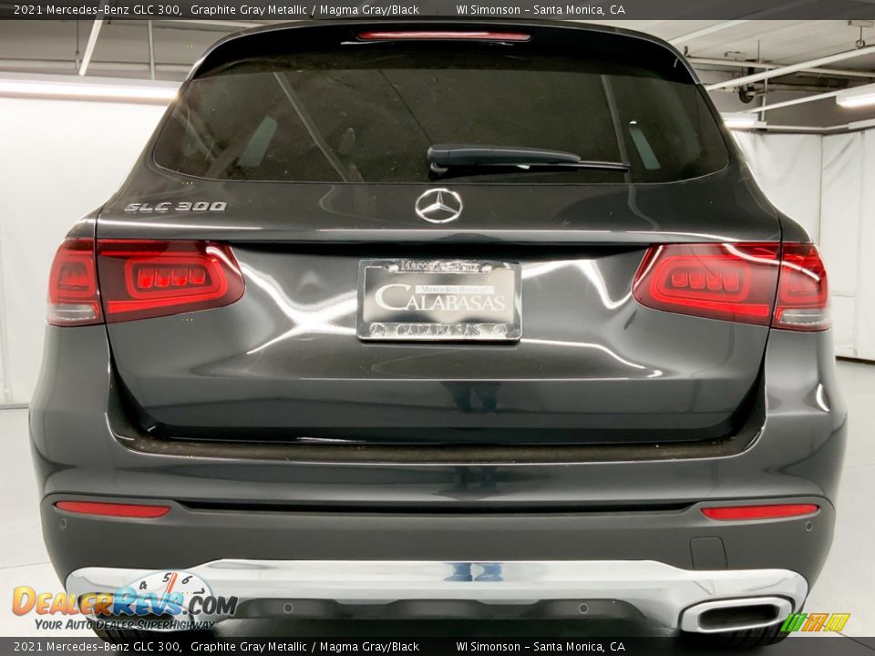 2021 Mercedes-Benz GLC 300 Graphite Gray Metallic / Magma Gray/Black Photo #7