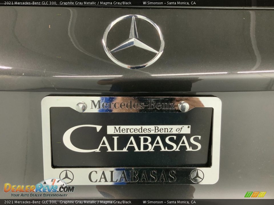 2021 Mercedes-Benz GLC 300 Graphite Gray Metallic / Magma Gray/Black Photo #10