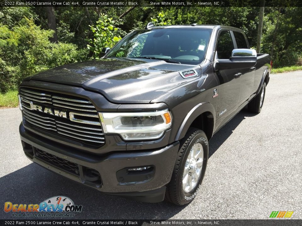 2022 Ram 2500 Laramie Crew Cab 4x4 Granite Crystal Metallic / Black Photo #2