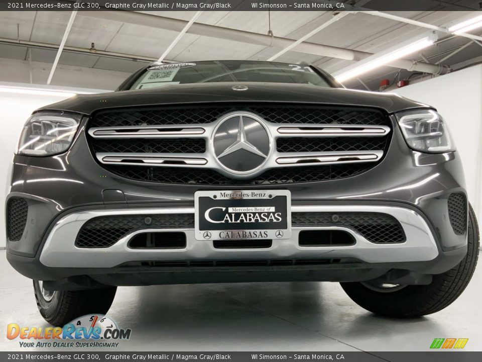 2021 Mercedes-Benz GLC 300 Graphite Gray Metallic / Magma Gray/Black Photo #16