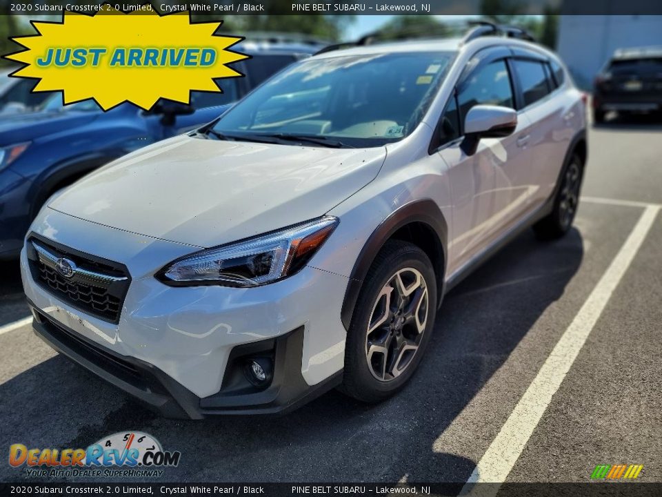 2020 Subaru Crosstrek 2.0 Limited Crystal White Pearl / Black Photo #1