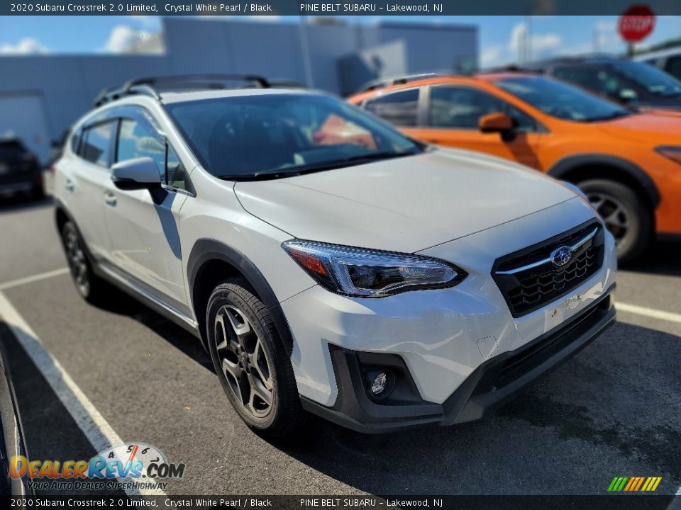 2020 Subaru Crosstrek 2.0 Limited Crystal White Pearl / Black Photo #2