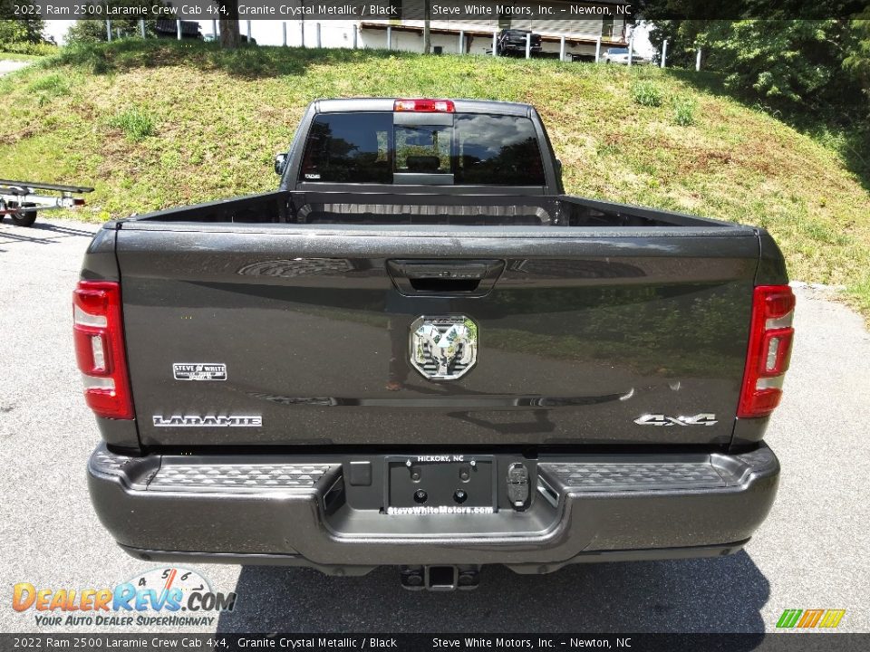 2022 Ram 2500 Laramie Crew Cab 4x4 Granite Crystal Metallic / Black Photo #7