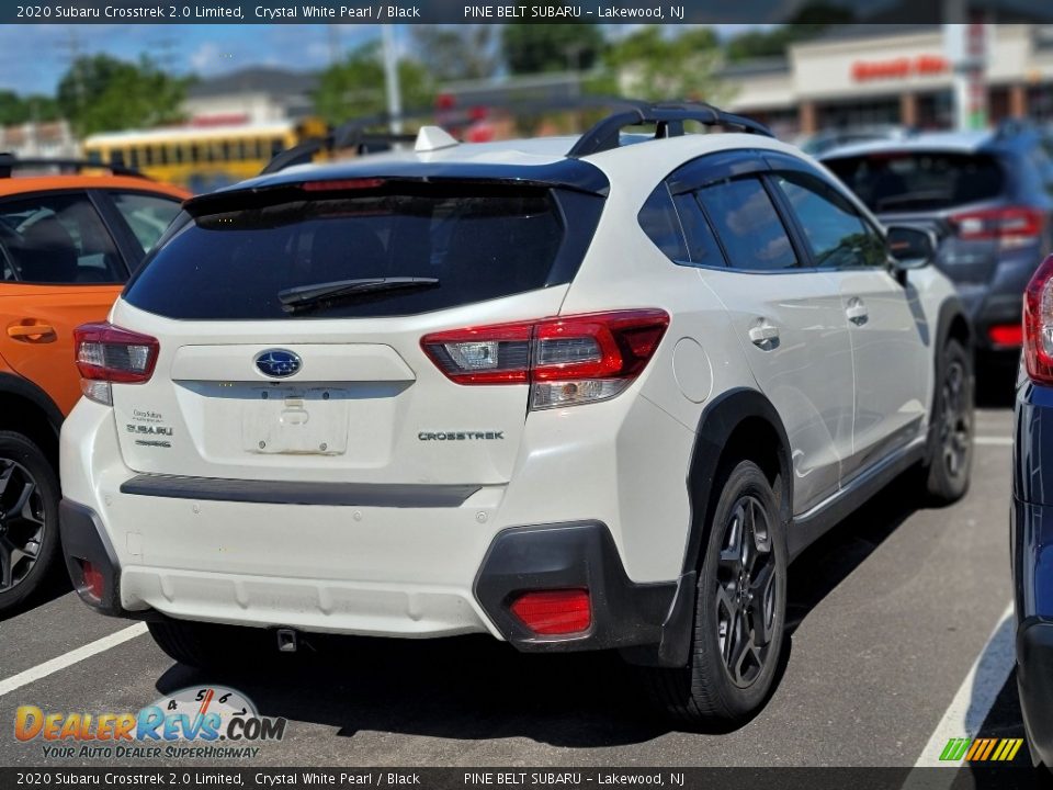 2020 Subaru Crosstrek 2.0 Limited Crystal White Pearl / Black Photo #3