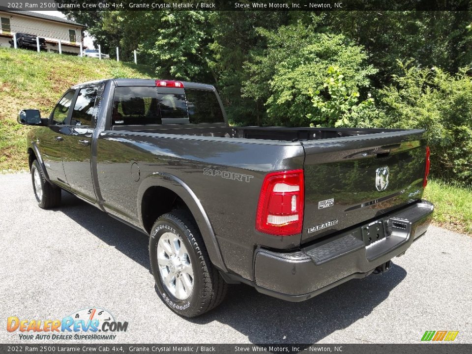 2022 Ram 2500 Laramie Crew Cab 4x4 Granite Crystal Metallic / Black Photo #9